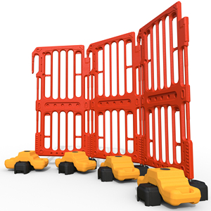 Barriera Temporanea <span class=keywords><strong>a</strong></span> V Personalizzabile per la Sicurezza del Traffico e del Pubblico - Product Image 1