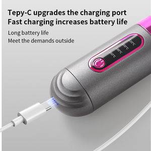 Lisseurs en céramique professionnels sans fil, mini brosse de voyage, brosse lissante pour cheveux, planchas portables, peigne chauffant - Product Image 3