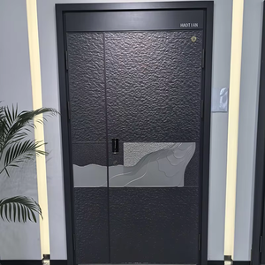 <span class=keywords><strong>Puerta</strong></span> Interior de Acero con Protección Adicional, con Lámina de Hierro Única, Resistente al Fuego y con Estándares de Seguridad Estrictos para Entrada Principal - Product Image 6