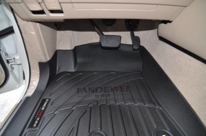 Tapis de sol tapis avant arrière tapis de voiture 3d Tpv tapis de sol de voiture en caoutchouc pour Toyota Camry <span class=keywords><strong>hybride</strong></span> conduite à droite - Product Image 3