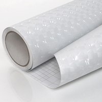 Film de laminage à froid en PVC souple brillant effet œil de chat 3D, adhésif amovible, imperméable, pour décoration artistique en porcelaine cristalline