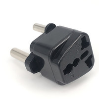 Adaptateur universel de prise AU/UK/EU/US vers Afrique du Sud WD-010L 250V 15A ABS avec 3 prises et certification CE