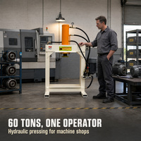 Presse hydraulique QDLSF 50 tonnes, machine de pressage personnalisée OEM ODM pour la réparation de motos et le pressage de métaux