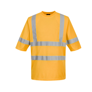Camisa de Seguridad Reflectante con Visibilidad de 360°, Certificación ANSI/ISEA 107 Clase 2/3, 100% Poliéster para Hombres en Construcción y Tráfico - Product Image 1