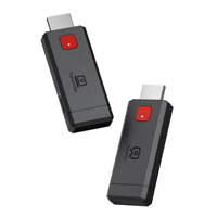 Transmitter dan Receiver Audio Video Nirkabel 1080P 60Hz Jangkauan Jauh 80m untuk Ruang Konferensi