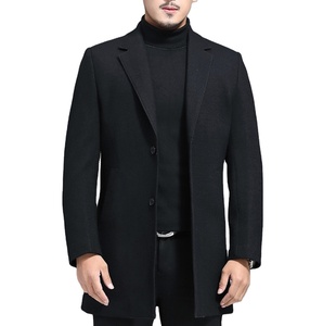 Vendita calda di buona qualità nuovo stile Plus Size cappotti di lana e <span class=keywords><strong>Cashmere</strong></span> da <span class=keywords><strong>uomo</strong></span> - Product Image 2