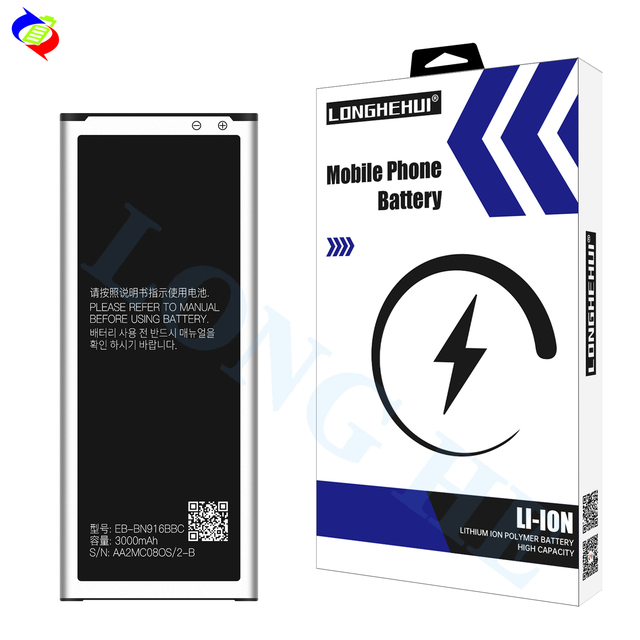 China Factory 3000mAh EB-BN916BBC Smartphone Battery for Samsung Note 4 Edge