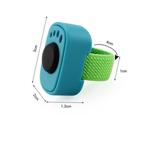 Pet Training <span class=keywords><strong>Clicker</strong></span> mit Fingerring Puppy Essentials für das Verhaltens training, tragbare Tier bedarf für Hunde zubehör - Product Image 5