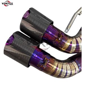 Escape Catback VORTEX Grado 5 Ti Valvetronic para BMW G20/G21/G22/G26 M340i/M440i 3.0T 2021-2025 con Punta de Titanio Quemado - Product Image 5