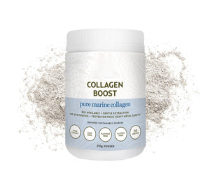 Bubuk Kolagen Ikan Terhidrolisis Rasa Stroberi Tipe <span class=keywords><strong>2</strong></span> - Product Image 1