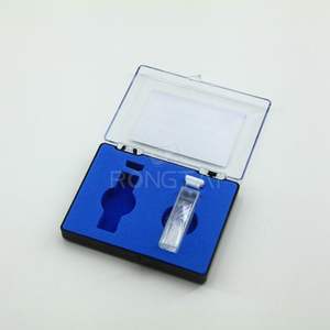RONGTAI Laboratório 10mm Quartz Cuvette China Atacadista RT751 2 Pcs/Box Colorímetro Fotomecânico Quartz Cuvette - Product Image 4