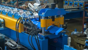 Ridge đóng nắp mái ngói làm cuộn tạo thành máy Roof tấm bảng điều chỉnh Bender máy - Product Image 4