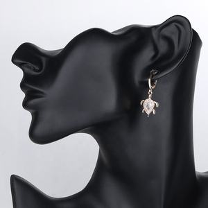 Yeni HengDian parti takı moda 18k karat altın kaplama kolye kolye küpe yengeç takı setleri kadınlar için - Product Image 5