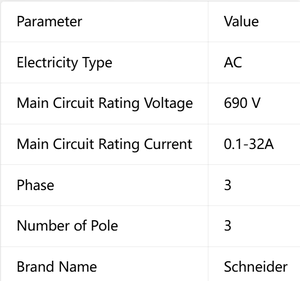 Disjoncteur miniature photovoltaïque pour moteur GV2ME07C GV2ME08C GV2ME14C GV2ME16C - Product Image 5