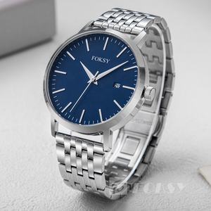 Relojes de Lujo Personalizados para Hombre con Logotipo, Reloj de Cuarzo Dorado de Lujo Premium para Hombre, Caja de Acero Inoxidable, Relojes de Pulsera para Hombre - Product Image 1