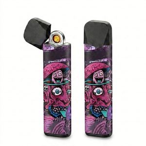 Briquet électronique robuste de type C Razz en métal, coupe-vent et sans flamme, avec fil chauffant, 30K, en stock en Europe (Espagne, France) - Product Image 4