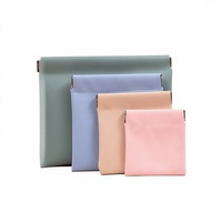 Mini pochette en cuir PU personnalisable avec logo, pour écouteurs, laboratoire, voyage, courses, cadeau