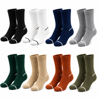 Chaussettes de tennis en coton, polyester et élasthanne, avec soutien de la voûte plantaire, compression, respirantes, anti-ampoules, évacuant l'humidité, livraison gratuite