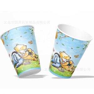 Đồ dùng tiệc sinh nhật hình gấu hoạt hình màu xanh, chủ đề hoạt hình dành cho sự kiện, lễ kỷ niệm, họp mặt của trẻ em - Product Image 2