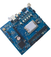 Carte mère d'ordinateur H610M-PLUS à prix avantageux, nouvelle, format M-ATX, LGA1700, pour ordinateur de bureau, Intel H610, 12e/13e/14e génération, double emplacement DDR4 RAM, 32 Go SATA