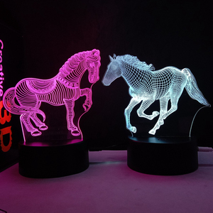 Veilleuse 3D en forme de requin, lampe de bureau, 7 couleurs, lampe de table tactile à distance, décoration pour enfant, cadeau de noël 2026 - Product Image 5