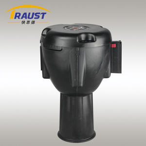 Traust açık plastik güvenlik geri çekilebilir kemer Stanchion sonrası bariyer kalabalık kontrolü ve trafik yönetimi için - Product Image 4