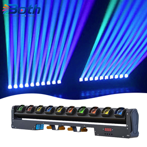 ไฟหัวเคลื่อนที่แบบลำแสง LED RGBW ขนาด 10x15 วัตต์ สำหรับงานแต่งงาน คลับ และเวทีคอนเสิร์ต - Product Image 1