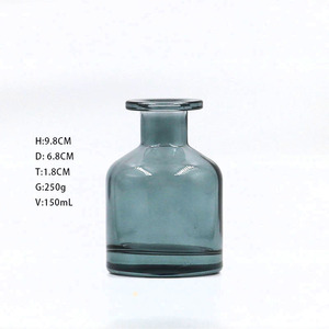 Bouteilles de diffuseur en verre faciles à utiliser Bouteille de diffuseur givrée de 50ml Bouteille de diffuseur blanche - Product Image 2