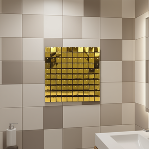 Piastrelle in ceramica Dorado 300 x 300 mm, finitura lucida effetto metallo, per interni e bagno - Product Image 2