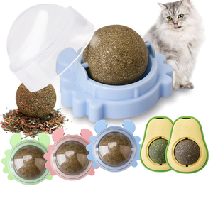 הטוב ביותר ידידותי לסביבה פלסטיק רב תכליתיים סיבוב שיניים ניקוי חתול מנטה & אבוקדו <span class=keywords><strong>catnip</strong></span> כדור - Product Image 2