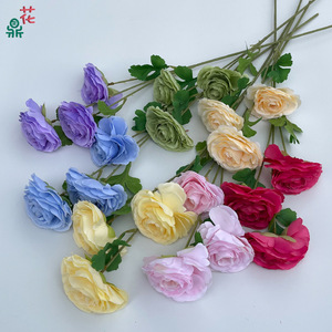 Fleurs de pivoine artificielles en soie, décorations réalistes pour mariage, arrangements pour arche de salle de banquet - Product Image 2