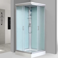 Cabine de douche de luxe Zhejiang de 900 cm de longueur, étanche, avec plateau en ABS pour salle de bain