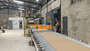 Impianto di Produzione Completamente Automatico per Pannelli in Cartongesso, Linea di Produzione in Serie di Pannelli Ignifughi - Product Image 3