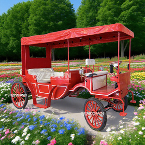 Carroza Eléctrica ZOWN Vintage para Turismo, Colores Personalizables, 4 Ruedas, Asientos para 4-6 Personas, Nueva - Product Image 3