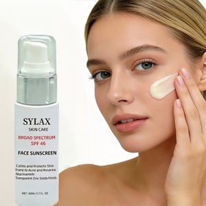 Protector Solar Facial SPF46 50mL, Crema Hidratante con Fórmula <span class=keywords><strong>de</strong></span> Óxido <span class=keywords><strong>de</strong></span> <span class=keywords><strong>Zinc</strong></span> para Todo Tipo <span class=keywords><strong>de</strong></span> Piel - Product Image 1