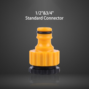 Adaptateur de <span class=keywords><strong>raccord</strong></span> femelle 3/4 " et 1/2 " pour <span class=keywords><strong>machine</strong></span> <span class=keywords><strong>à</strong></span> <span class=keywords><strong>laver</strong></span> domestique, rotation standard, conversion de <span class=keywords><strong>tuyau</strong></span> d'<span class=keywords><strong>arrosage</strong></span> en caoutchouc, vente en gros - Product Image 2