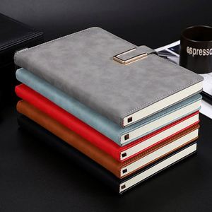 Carnet de notes A5 en cuir PU personnalisable de haute qualité, idéal pour le bureau ou l'école – Nouveauté, parfait comme cadeau - Product Image 4