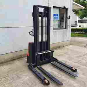 गर्म बिक्री विद्युत फोर्कलिफ्ट 1.2ton 1.5ton 2 टन वॉकी बिजली पैलेट स्टेकर 3 m 3.5m 4m 4.5m 5m ट्रिपलेक्स मस्तूल - Product Image 6