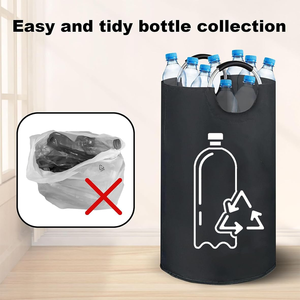 ตะกร้าเก็บขวดพับได้ กันน้ำ สำหรับจัดเก็บขวดเปล่า - Product Image 3