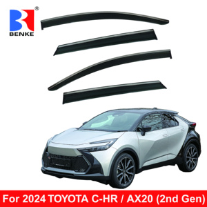อุปกรณ์เสริมประตูรถยนต์อุปกรณ์เสริมรถยนต์ชิ้นส่วนรถยนต์ที่บังแดดที่บังลมที่บังแดดป้องกันสภาพอากาศสำหรับโตโยต้า C-HR <span class=keywords><strong>CHR</strong></span> 2024 - Product Image 2