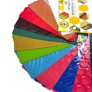 Revestimiento de Piso de PVC <span class=keywords><strong>para</strong></span> Automóviles, Alfombra con Relieve de Monedas en la Capa Superior, Piso de Plástico, Rollo de Vinilo, Lámina de Linóleo, Tapete Laminado - Product Image 2