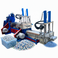 Machine en plastique automatique à deux étages de granulateur d'extrudeuse de granule pour la réutilisation en plastique de PE de pp