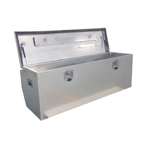 Boîte à outils robuste en alliage d'aluminium, étanche, antichoc, anti-poussière, personnalisable, coffre de rangement pour chantier, boîte à outils pour camion - Product Image 2