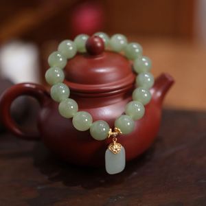 Fashion Imitation Green Jade <b>Bracelet</b> Burma Jade <b>Beaded</b> <b>Bracelet</b> Freshwater Pearl Green Aventurine Stone Pendant <b>Bracelet</b> - Product Image 2