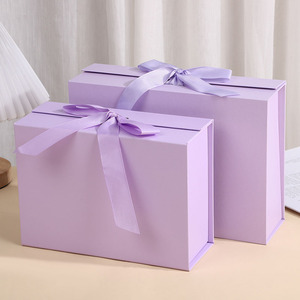 Bán Buôn Tùy Chỉnh Gấp Các Tông Hộp Lưu Trữ Với Ribbon Nam Châm Có Thể Gập Lại Quần Áo Đám Cưới Hộp Giấy Biểu Tượng Quà Tặng Bao Bì - Product Image 6