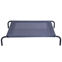 Lit de couchage pour animaux de compagnie pliable, portable, imperméable, respirant, léger, en maille, surélevé, pour l'intérieur et l'extérieur