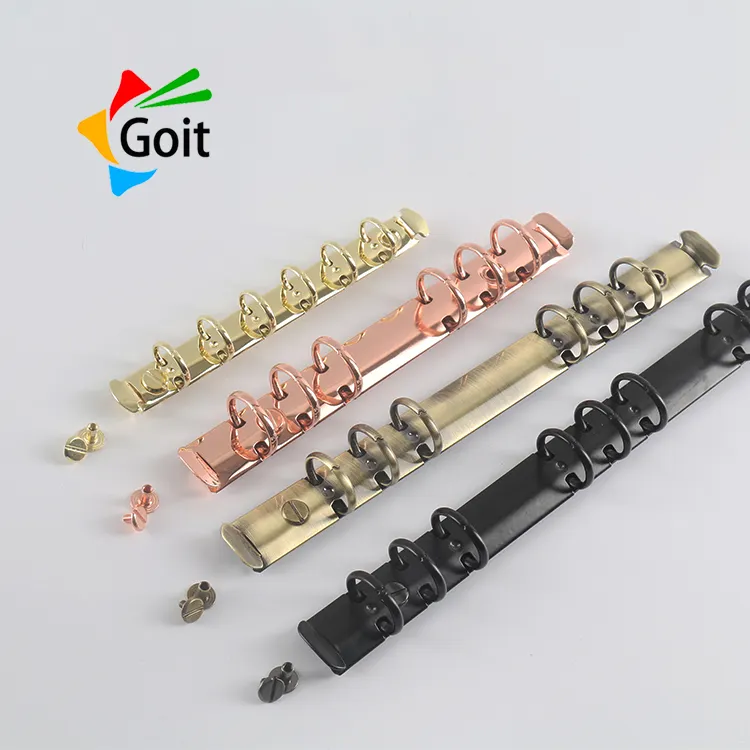 Goit binder clip legante anello meccanismo scheda clip 6 meccanismo raccoglitore anello