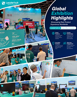 Papan Tulis Interaktif Digital Multi Touch 65 Inch 4K UHD dari Leaderhub US Warehouse, Tersedia di Gudang, untuk Sekolah, Konferensi, Rapat