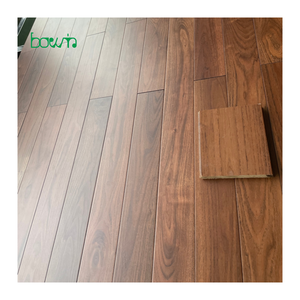 <span class=keywords><strong>Parquet</strong></span> en teck chinois <span class=keywords><strong>massif</strong></span> couleur <span class=keywords><strong>noyer</strong></span> noir, surface lisse, laqué UV, qualité AB, à joint mâle et femelle, <span class=keywords><strong>prix</strong></span> bas - Product Image 1