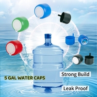 Bouchon de bouteille de vin de 5 gallons, fabrication en usine, plastique de qualité alimentaire, durable, réutilisable, couvercle en silicone anti-fuite, couleur personnalisée disponible